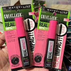 Brand NEW mascaras, 5 pcs. Of different brands